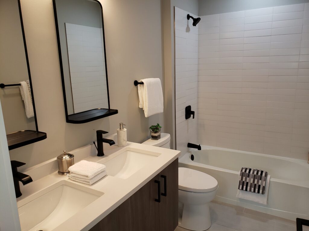 Bathroom, double vanity